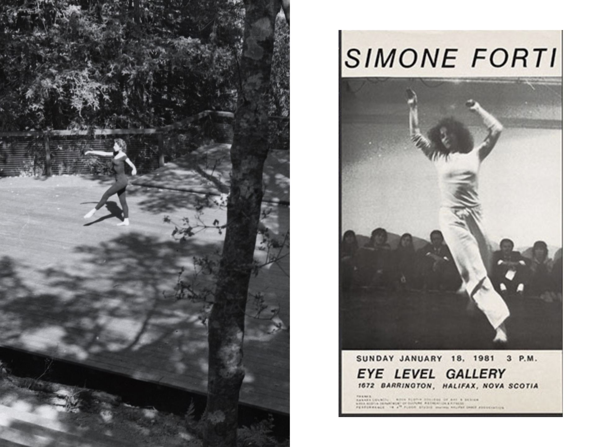 Simone Forti and Anna Halprin