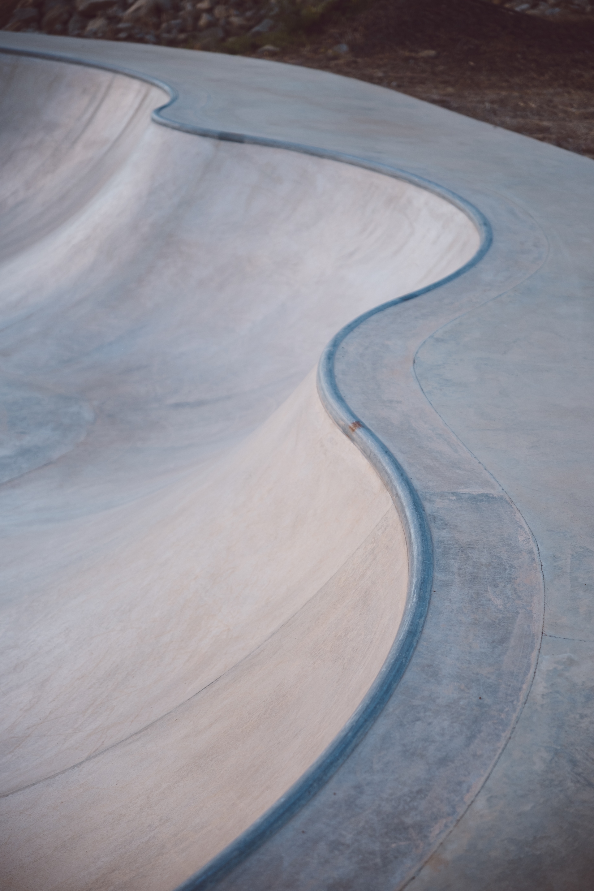 Details on the home skatebowl