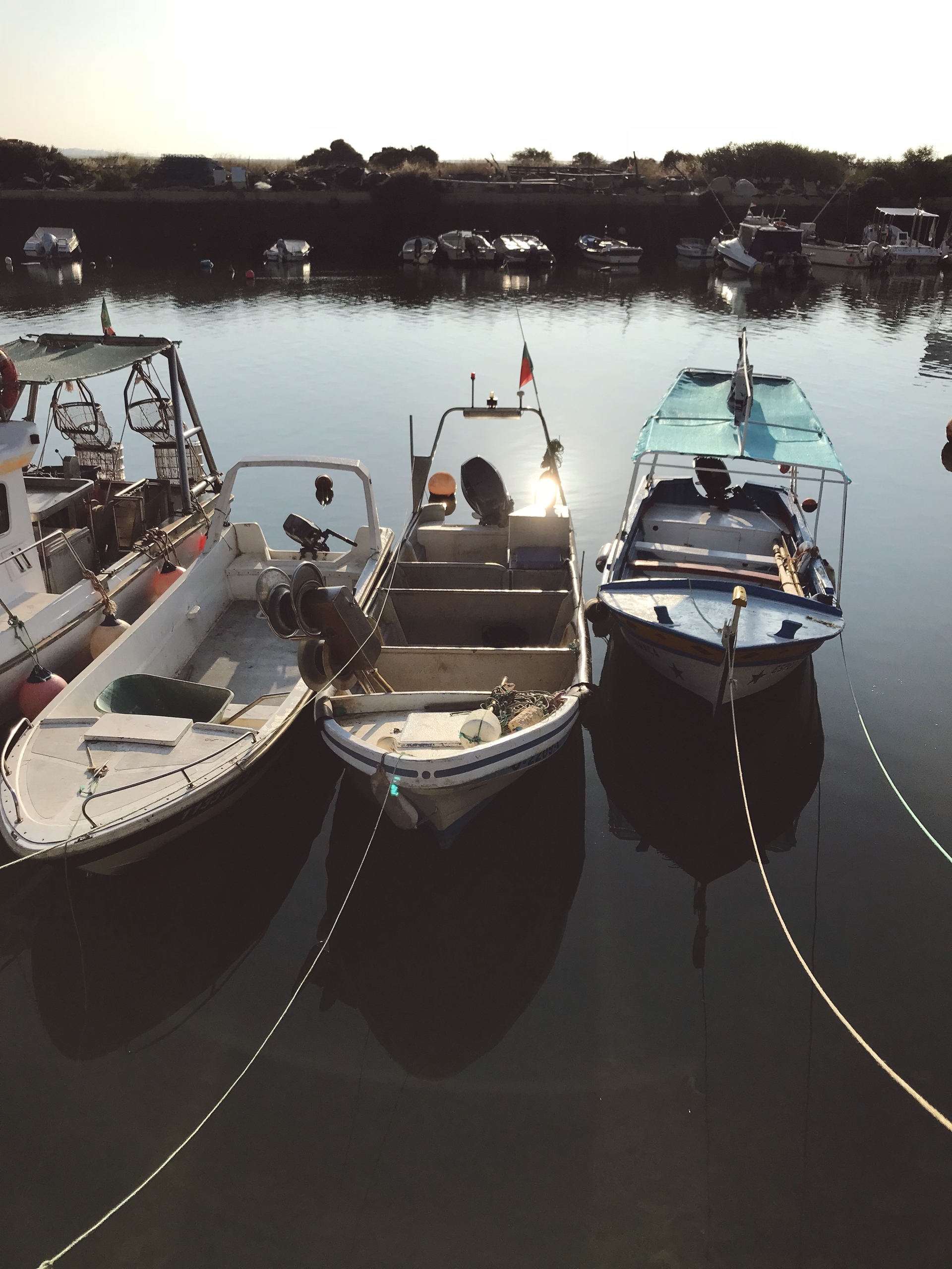 Boat access to the island