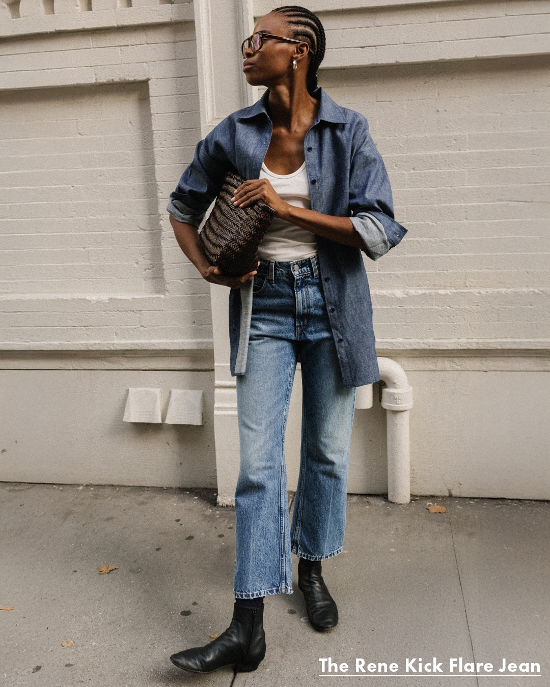 Rene Kick Flare Jean