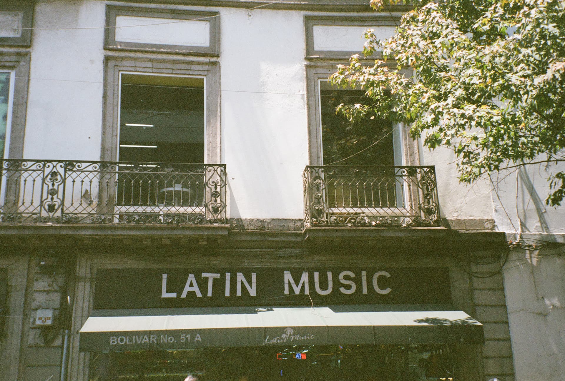 An exterior shot of a building