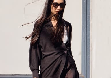 Apiece Apart Drippy Tissue Cardigan