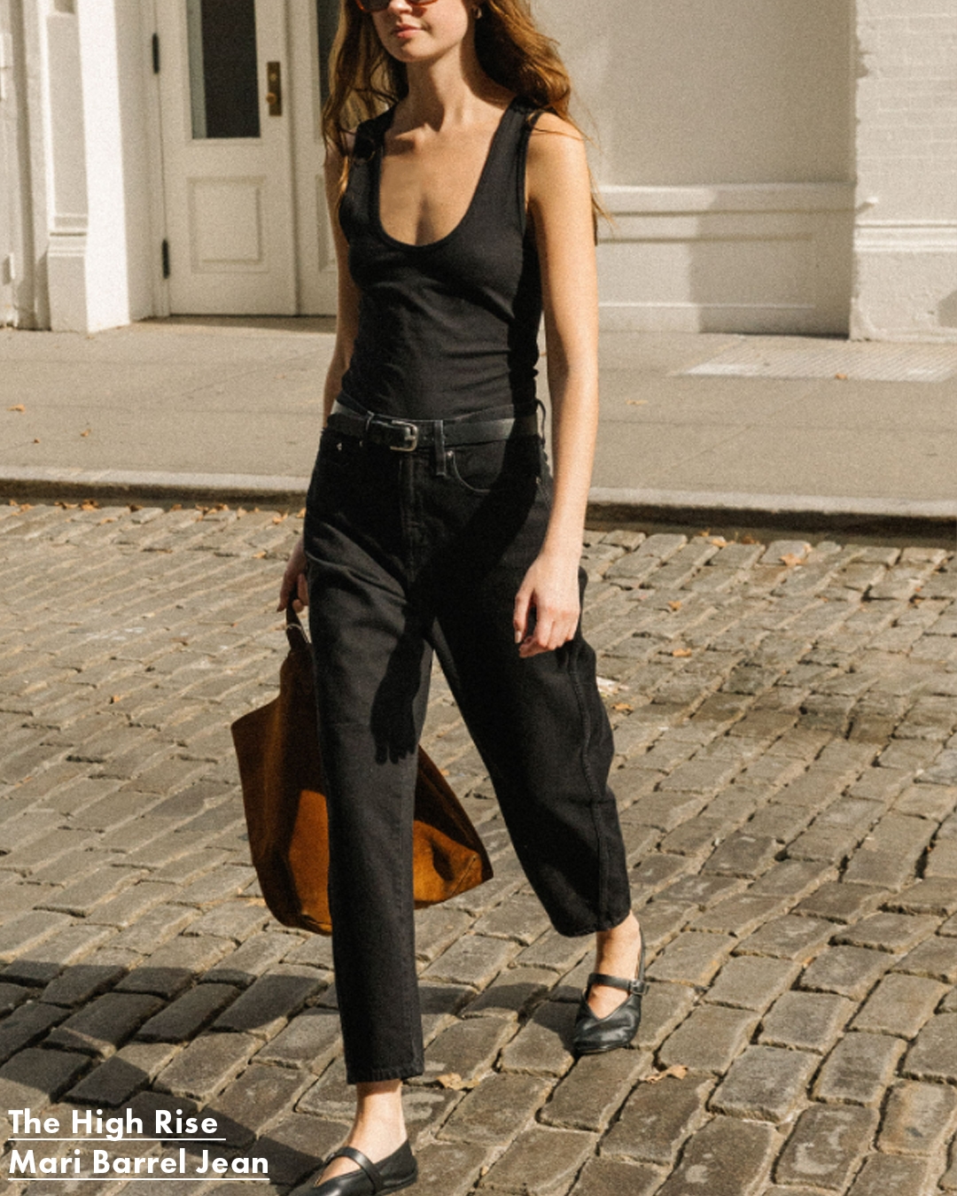 High Rise Mari Barrel Jean